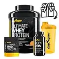 Pack BigMan Ultimate Whey Protein 2 kg + MULTI VITS Perlas 30 caps + Shaker REGALO Y MUESTRAS (Chocolate)