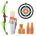 deAO Toys Indoor and Outdoor Archery Set, Bow and Arrow Toy for Kids, Bow and Arrow Archery Set, Led Light Up Archery Set Archery Training Toy for Children Boys Girls