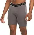 Russell Athletic Mens Dri-Power 6 Inch Compression Short, Black Heather, Large