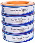 ChoiceRefill Compatible with Diaper Genie Pails 4-Pack 1080 count