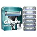 Gillette Lames de Rasoir Homme Mach3, Le paquet de 6 lames de recharges