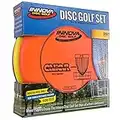 Innova Disc Golf Set – Driver, Mid-Range & Putter, Comfortable DX Plastic, Colors May Vary (3 Pack)