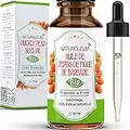 MEILLEURE HUILE ANTI-AGE - HUILE DE PÉPINS DE FIGUE DE BARBARIE 100% BIO, Pure et Naturelle, Pressée à Froid, - Extra Vierge - Soin Nourrissant pour la Peau, Visage, Cheveux. Vegan (Figue 30ml)