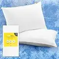 Cosi Home Pack 2 Funda Almohada 80x50 cm Almohada Refrescante para Sudor Nocturno. Fundas Protectora de Doble Cara para Invierno y Verano. Cremallera y Apta para Lavadora – Funda Almohada Algodon