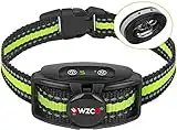 WIZCO bark collar, New bark Collar for Large Medium Small Dog, Barking Control IPX67 Waterproof No Shock Collar, Rechargeable Bark Collar for Dogs, Humane (YELLOW)