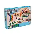 Plus-Plus - Learn to Build Basic - 400 Pieces - Creative Building and Construction Set - Mix of Basic and Neon Colors in a Box - Kids 5 to 12 Years - P5014