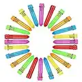 Penne Multicolore 24 pezzi Retrattile a Sfera Multicolore Penne 10-in-1Colorate Retrattile Mini Shuttle Penne per Ufficio Scuola Forniture Studenti