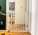 BalanceFrom Easy Walk-Thru Safety Gate for Doorways and Stairways with Auto-Close/Hold-Open Features