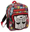 Transformers Boys Backpack Official Bag for Back to School Kindergarten Kids Large Capacity Autobots Bumblebee, Optimus Prime and Megatron Sports Rucksack Lunch Bag Travel Carry On Case