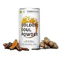 BIO Poudre de curcuma latte (le lait d'or) avec gingembre & beaucoup d'autres superfoods [d'Allemagne] Boost immunitaire & anti-inflammatoire Golden Milk boisson en poudre (200g)