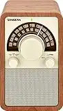 Sangean WR-15WL AM/FM Table Top Wooden Radio, Walnut