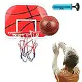 DBREAKS Canestro Basket per Bambini, Banestro Basket da Camera, per Bambini Ragazzo Ragazza da 6 7 8 Anni（1 Palle）