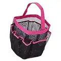 Sac de Douche avec 8 Poches Maille Organisateur de Stockage Suspendus Séchage Rapide Sacoche de Rangement Cosmétique Portable Trousse de Toilette Imperméable pour Voyage Gym Dortoir Salle de Bains