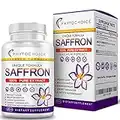 Pure Saffron Extract Natural Appetite Suppressant Supplement for Appetite Control and Healthy Weight Management-Best Hunger Craving Suppressant Saffron Capsules for Weight Loss for Women and Men