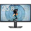 Dell SE2422HX 24 Inch Full HD (1920 x 1080) Monitor, 75Hz, VA, 5 ms, AMD FreeSync, HDMI, VGA, Black