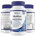 UltaLife's Advanced Prostate Health Suplemento para hombres- #1 Rated Best Proprietary Formula Incluye la hierba de la naturaleza, Palmetto de sierra + Beta Sitosterol + 100% garantía de devolución del dinero