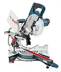 BOSCH CM8S 8-1/2 Inch Single Bevel Sliding Compound Miter Saw, Blue