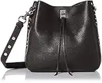 Rebecca Minkoff Darren Shoulder Bag – Versatile Leather Purse for Women, Fashion Leather Handbag, Adjustable Shoulder Strap, Women’s Shoulder Handbags