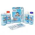 Clearwater CH0017 Pool Chemical Starter Kit for Above Ground Pool and Paddling Pool Water Treatment (Includes Chlorine, pH Minus, pH Plus, Algaecide and Test Strips)