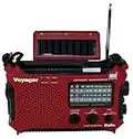 Kaito KA500RED 5-Way Powered Emergency AM/FM/SW Weather Alert Radio, Red