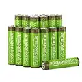 Amazon Basics 16-Pack AAA Performance 800 mAh Rechargeable Batteries, Pre-Charged, Recharge up to 1000x