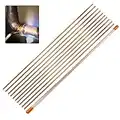 10 Rods Copper Brazing Rod 15.7", Low Temperature Welding Rod, Welding Consumables with Good Liquidity for Welding Refrigerator, Air-Conditioning Copper Pipes, Copper Products