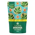 Aduna Moringa Powder | Certified Organic Moringa Powder | 100% Natural Gluten-Free Superfood Powder for Smoothies & Juices | 275g Resealable and Recyclable Pack