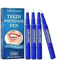 Stylo Blanchiment des Dents,Blanchiment des Dents,Blanchiment dentaire,Gel de blanchiment des dents,Teeth Whitening Pen,Nettoie et blanchit les dents(4pc)