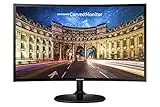 Samsung CF390 Series 27 inch FHD 1920x1080 Curved Desktop Monitor for Business, HDMI, VGA, VESA mountable, 3-Year Warranty, TAA (C27F390FHN), Black