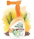 TropiClean Natural Flea and Tick Yard Spray | Maximum Strength Tick Spray for Yard Kills on Contact | Family-Friendly & Safe | Made in the USA | 32oz