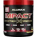 ALLMAX Nutrition - Impact Igniter Xtreme Pre Workout Powder - with Citrulline Malate, Beta - Alanine, Caffeine, Taurine, and Betaine anhydrous - Pineapple Mango - 360g