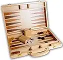 Engelhart - Inlaid Wooden game Backgammon Set -150536