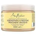 SheaMoisture Jamaican Black Castor Oil Strengthen & Restore Hair Treatment Mask silicone and sulphate free hair mask for natural, chemically processed, or heat styled hair 355 ml