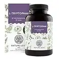 NATURE LOVE® L-Tryptophan - 240 Kapseln, laborgeprüft, hochdosiert mit 500 mg je Tagesdosis, vegan und in Deutschland produziert - ohne unnötige Zusätze