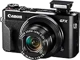 Canon PowerShot G7 X Mark II - Cámara Digital Compacta de 20.1 MP (pantalla de 3", Apertura f/1.8-2.8, zoom óptico de 4.2x, Video Full HD, WiFi), Color Negro