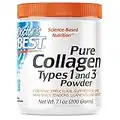 Doctor's Best | Collagen | Types 1 & 3 Powder | 7.1 ounces (200 gram) | gluten-free | soy-free