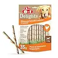 8in1 Delights Twisted Sticks - Sticks torsadés à Mâcher garnis de poulet pour Chien - 35 pièces