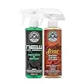 Chemical Guys AIR_300 New Car Scent and Leather Scent Combo Pack, 16 fl. Oz (2 Items)