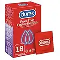 Durex Fetherlite Elite Préservatifs - Préservatifs Ultra Fins et Extra Lubrifiés (18)