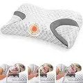 CPAP Memory Foam Pillow for Side Sleeper, Sleep Apnea Pillow for Sleeping, CPAP Nasal Pillows Suit for All CPAP Masks User, Orthopedic Neck Support Pillow Relief Neck Pain for Side Back Sleepers