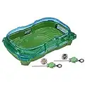 Beyblade Burst Turbo Slingshock Cross Collision Battle Set -- Complete Set with Beyblade Burst Beystadium, Battling Tops, and Launchers -- Age 8+