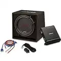 Alpine Kit SBG-30KIT Subwoofer 12" con Caja + Etapa de Potencia + Cables