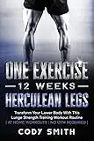 One Exercise, 12 Weeks, Herculean Legs: Transform Your Lower Body With This Lunge Strength Training Workout Routine | at Home Workouts | No Gym Required |