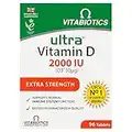 Vitabiotics Ultra Vitamin D Tablets 2000IU Extra Strength - 96 Tablets