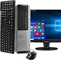 Dell Desktop Computer Package Compatible with Dell Optiplex 7010 Intel Quad Core i5 3.2GHz, 8GB Ram, 500GB HDD, 19-inch LCD, DVD, WiFi, Keyboard, Mouse, Windows 10 Pro (Renewed)