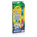 Crayola 24 Pip-Squeaks Skinnies Fine Line Washable Markers Arts & Crafts