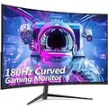 Z-Edge UG24 24-inch Gaming Monitor 180Hz Refresh Rate, 1ms MPRT, FHD 1080 , R1650 Curved, AMD Freesync Premium Display