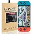 Maexus 2 Pcs Switch Screen Protector Tempered Glass Premium HD Clear Anti-Scratch Screen Protector for Nintendo Switch