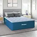 Beautyrest Comfort Plus Air Bed Mattress with Built-in Pump and Plush Cooling Topper, 17" Full