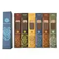 Jembrana Incense Sticks - Incense Stick for Home Cleansing, Meditation, Yoga and Spiritual Rituals - Mix 6 Scents (144 Sticks Total), 24 Sticks Each, Gift Set from Bali Soap